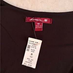 Elegant Black Bodysuit